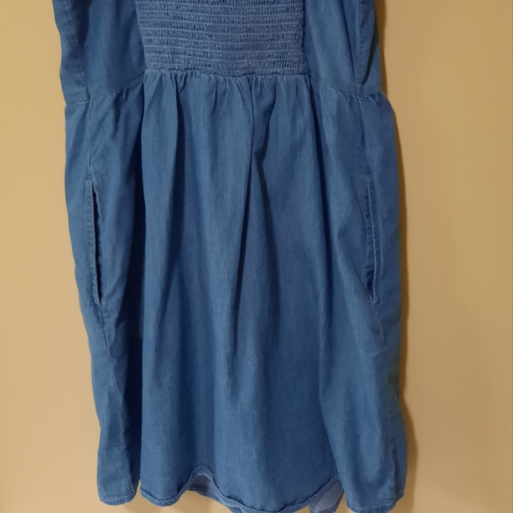 Vintage Denim Summer Short  Dress..Size Medium - Picture 9 of 13